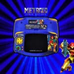 METROLD - Nintendo Game Boy Advance GBA Blue And MultiColour Console IPS Backlit Mod
