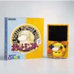 NEW Psyduck Themed GBC with Q5 Light up Logo IPS Screen Mod w/Box!