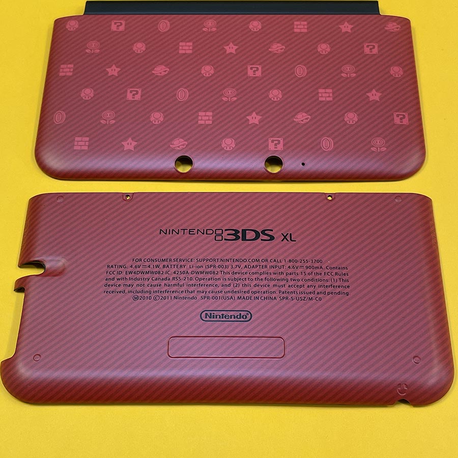 Exterior Shell for Nintendo 3DS XL – Super Mario Bros. 2 Red