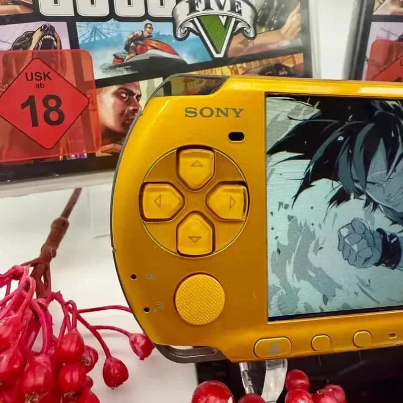 Gold-PSP-3000-–-Slim-Bright-Model-Modded-Cleaned-Ready-to-Play-3
