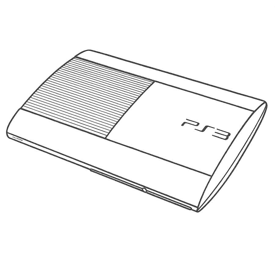 Game console PS3 for gaming and entertainment.