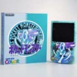 NEW Suicune Themed GBC with Q5 Light up Logo IPS Screen Mod w/Box!