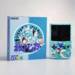 NEW Gyarados Themed GBC with Q5 Light up Logo IPS Screen Mod w/Box!