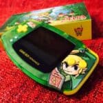 Legend of Zelda - Nintendo Game Boy Advance GBA Black Console IPS Backlit Mod