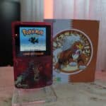 NEW ENTEI Themed GBC with Q5 Light up Logo IPS Screen Mod w/Box!