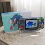 NEW SONIC Themed GBA IPS Screen Mod w/Box!