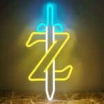 Zelda Sword & Symbol Neon Lights
