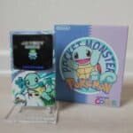 NEW SQUIRTLE Themed GBC with Q5 Light up Logo IPS Screen Mod w/Box!