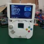 Dreamcast Portable – 4.3″ 16:9 Display DC motherboard DREAMCAST Pocket Game GDEMU or DREAMSHELL Portable handset Gameboy