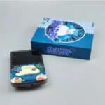 NEW Snorlax Themed GBC with Q5 Light up Logo IPS Screen Mod w/Box!