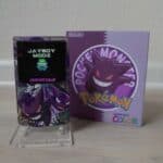NEW GENGAR Themed GBC with Q5 Light up Logo IPS Screen Mod w/Box!
