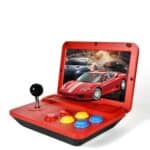 Powkiddy A13 Retro Game Arcade 10 Inch Hd Large Screen Game Machine Folding Flip Rk3128 Chip Cpu Simulator Detachable Joystick