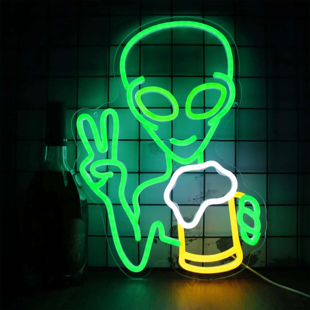 Alien Cheers - Neon Lights