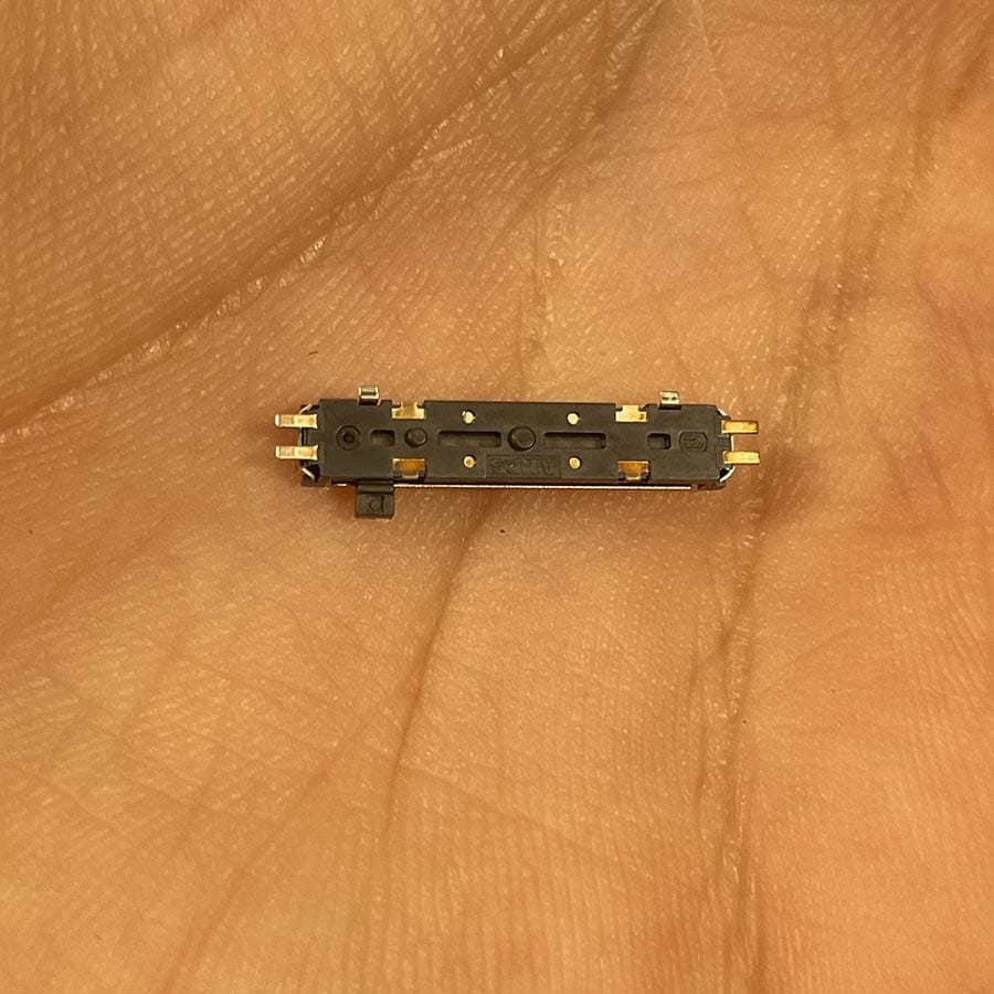 Alternative view of 3D Slider Replacement for Nintendo 3DS XL – Requires Soldering