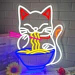 Cat Ramen - Neon Lights