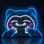 Cute Chubby Snorlax - Neon Lights