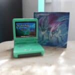 NEW CRYSTAL Themed GBA SP IPS Screen Mod w/Box!