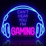 Can't Hear You, I'm Gaming - HeadSet - Neon Lights