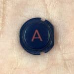 A Button for New Nintendo 3DS XL – Blue – Replacement Button – Brand New (3rd Party)