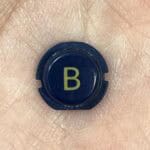 B Button for New Nintendo 3DS XL – Blue – Replacement Button – Brand New