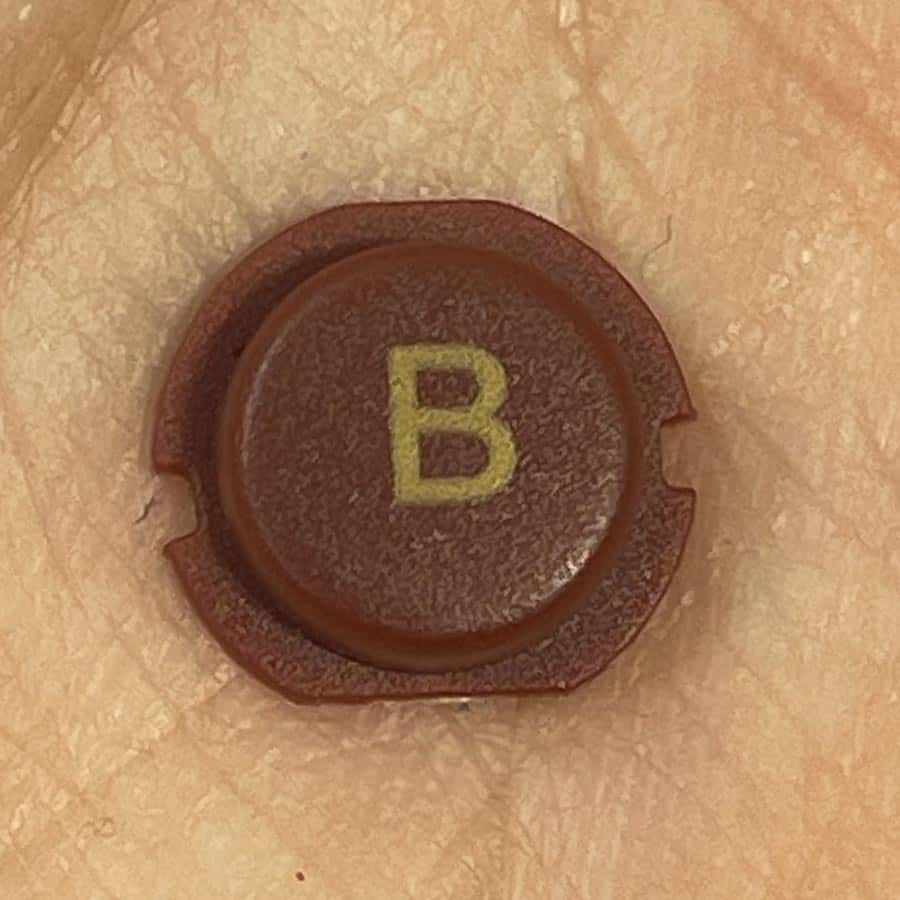 B Button for New Nintendo 3DS XL – Red – Replacement Button – Brand New