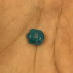 B Button for Nintendo 3DS – Turquoise – Action Button Replacement – Brand New