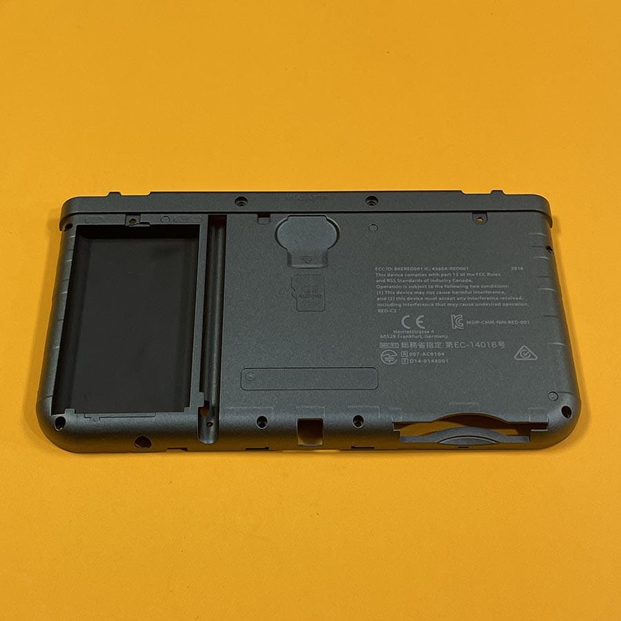 Back Frame For New 3DS XL - Black - Brand New