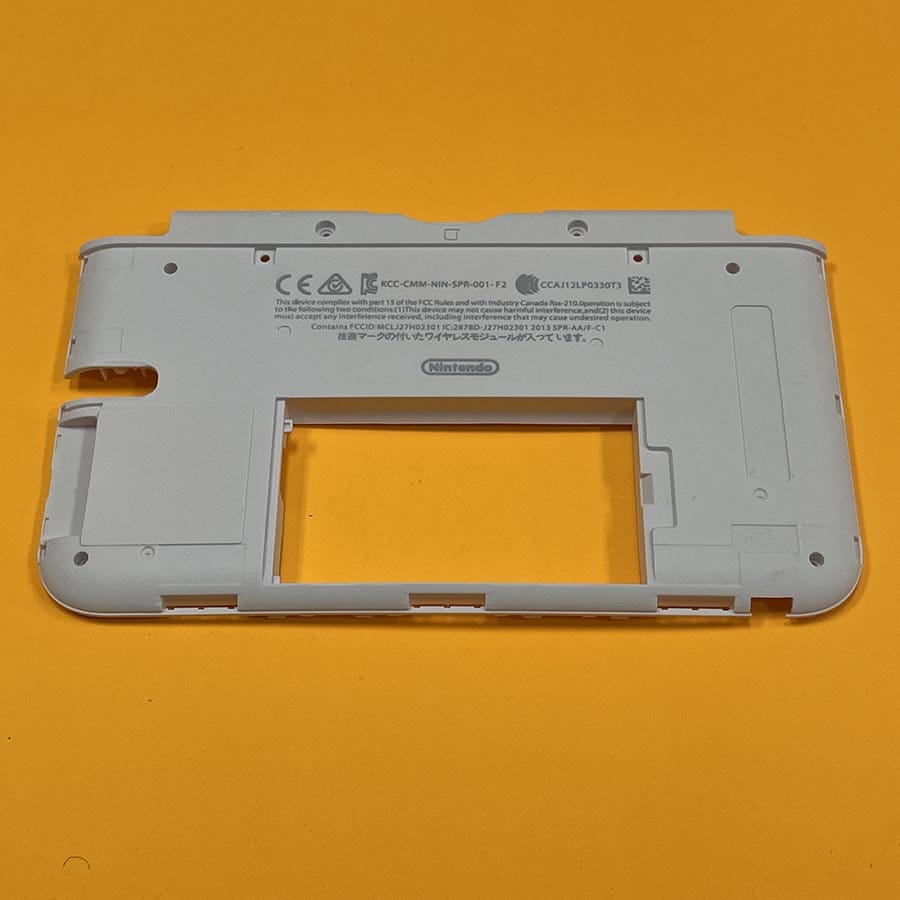 Back Frame for Nintendo 3DS XL – White – Brand New (Copy)