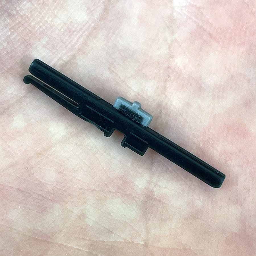 Alternative view of Black 3D Slider Cap for New Nintendo 3DS XL – Depth Adjustment Replacement