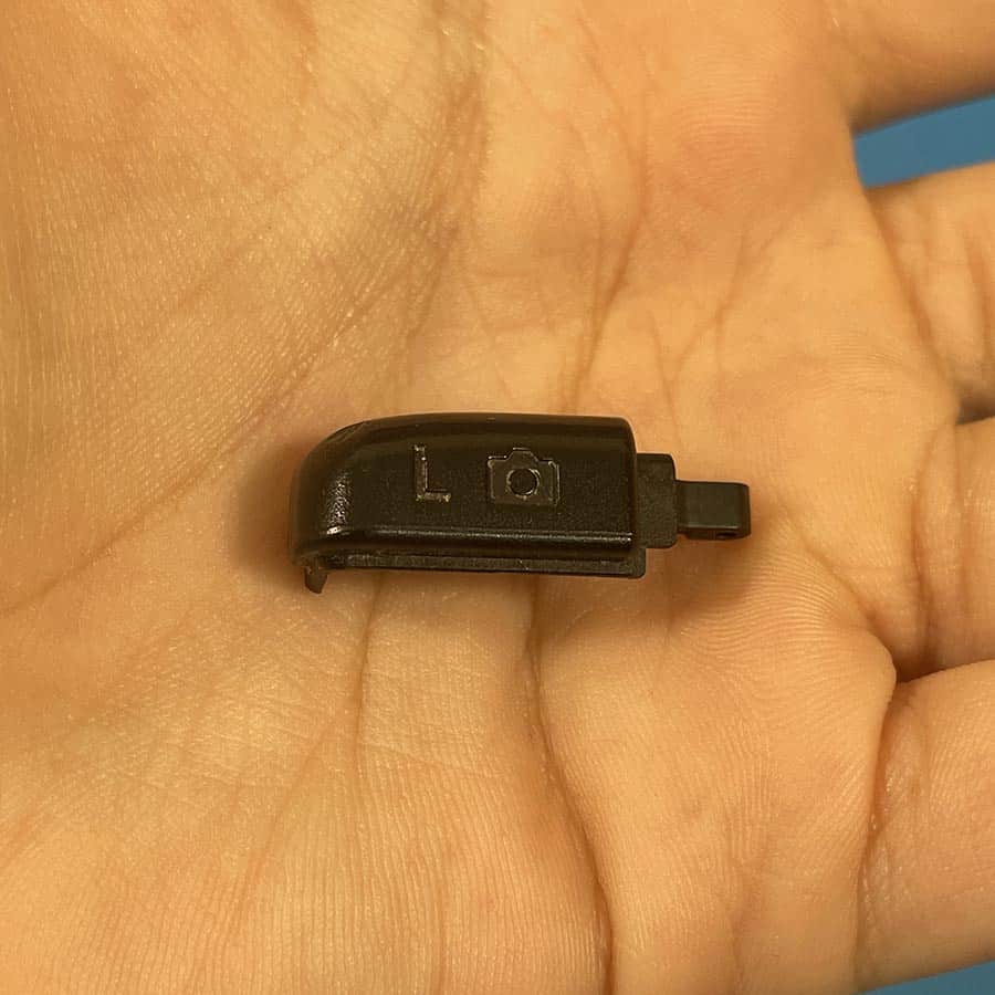 Black Left Shoulder Button (L) for Nintendo 3DS XL – Replacement Part