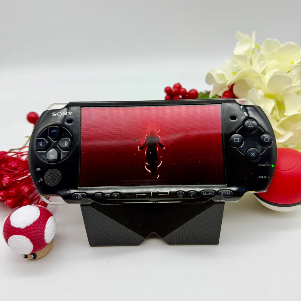 Black PSP 3000 – Slim Model | Modded, Cleaned & Ready to Play
