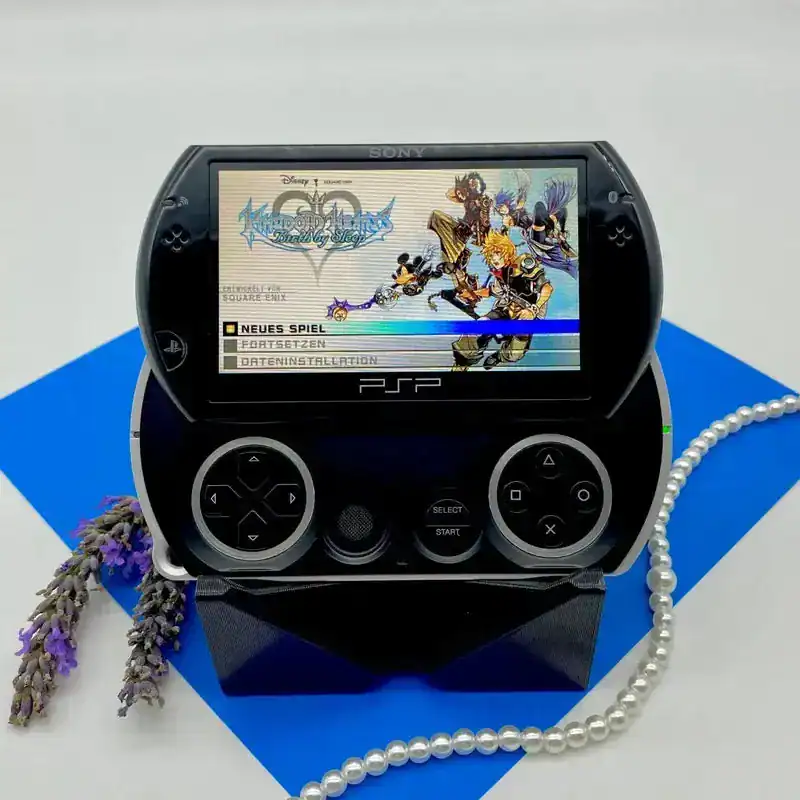 Black PSP Go N1000 – Compact Digital PSP | 16GB, Bluetooth, Cleaned & Ready