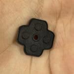 D-Pad Rubber Pad for Nintendo 3DS – Conductive Silicone – Brand New