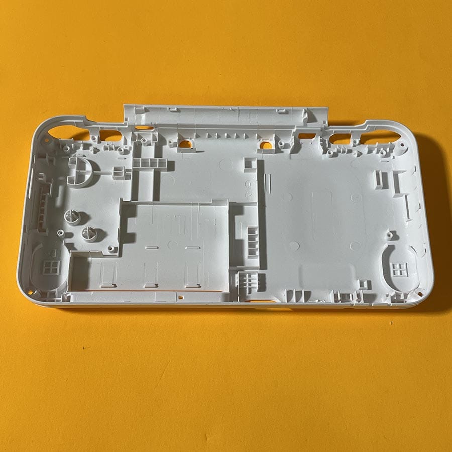 Alternative view of Exterior Shell Cover for New Nintendo 2DS XL – White – Bottom Only – Brand New