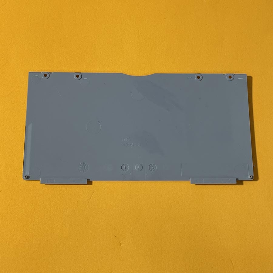 Alternative view of Exterior Shell Cover for Nintendo 3DS – Gray – Bottom Only – Brand New