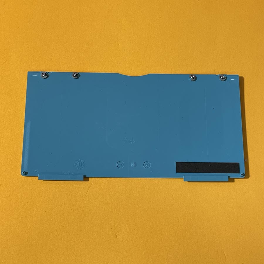 Alternative view of Exterior Shell Cover for Nintendo 3DS – Light Blue – Bottom Only – Brand New