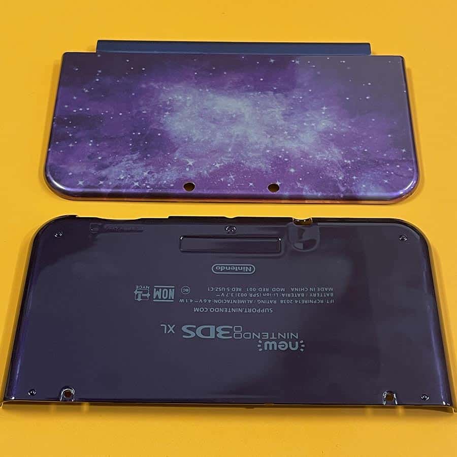 Exterior Shell Covers For New 3DS XL – Galaxy Style – Front & Back
