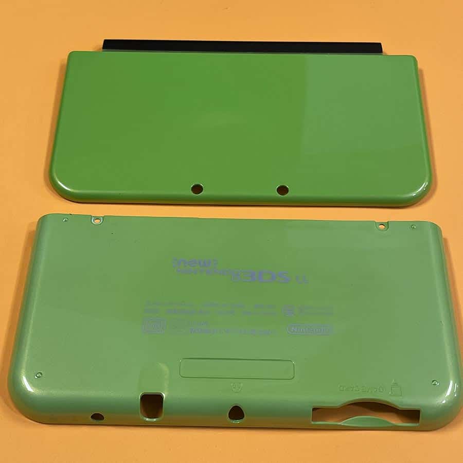 Exterior Shell Covers For New 3DS LL (XL) – Lime Green – Front