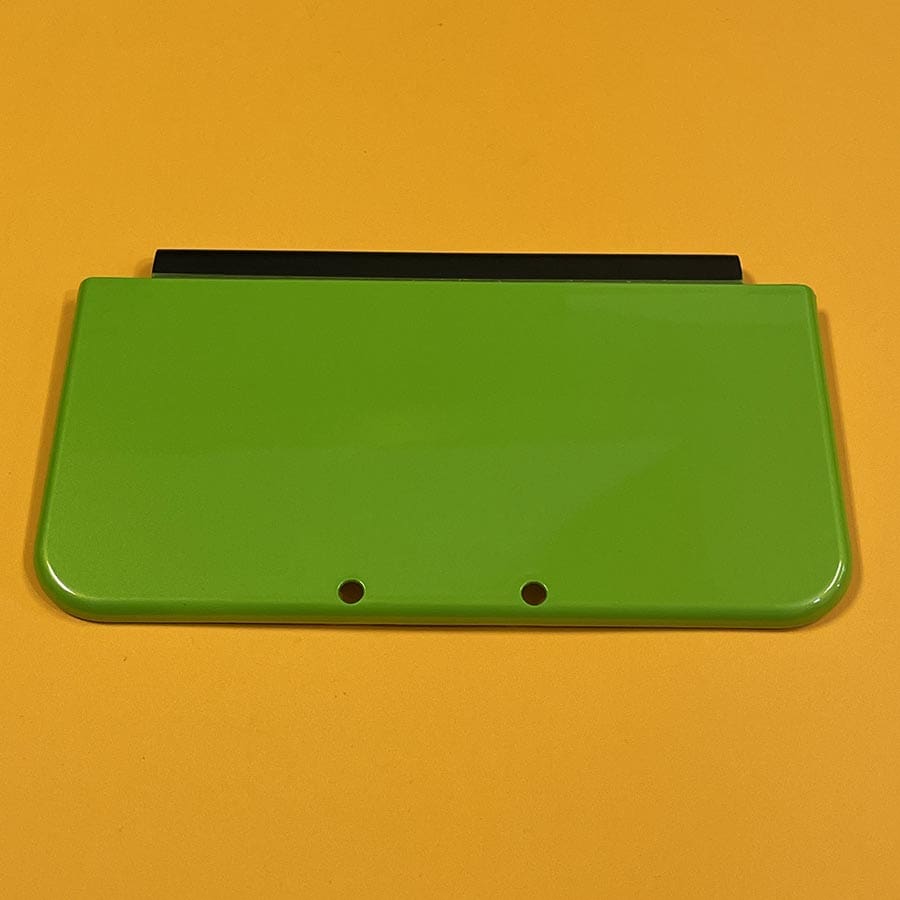 Alternative view of Exterior Shell Covers For New 3DS LL (XL) – Lime Green – Front & Back – Brand New