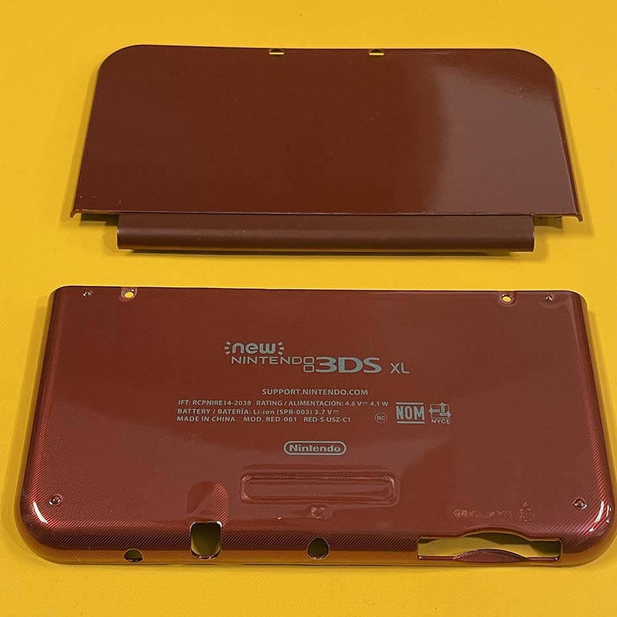 Exterior Shell Covers For New 3DS XL – Red – Front & Back – Brand New