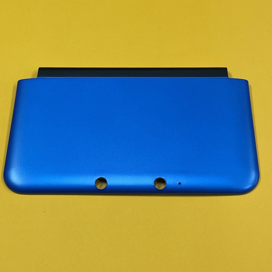 Alternative view of Exterior Shell Covers for Nintendo 3DS LL (XL) – Blue – Front & Back – Brand New