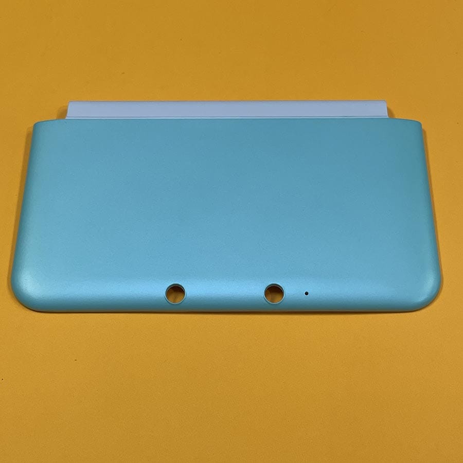 Alternative view of Exterior Shell Covers for Nintendo 3DS LL (XL) – Mint White – Front & Back – Brand New