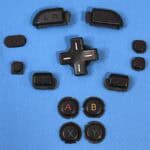 Full Button Set for New Nintendo 3DS XL – Black – ABXY, D-Pad, Power, Home, Start/Select, Shoulder & Z Buttons – Brand New
