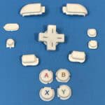 Full Button Set for New Nintendo 3DS XL – White – ABXY, D-Pad, Start, Select, Home, Power & Shoulder Buttons – Brand New