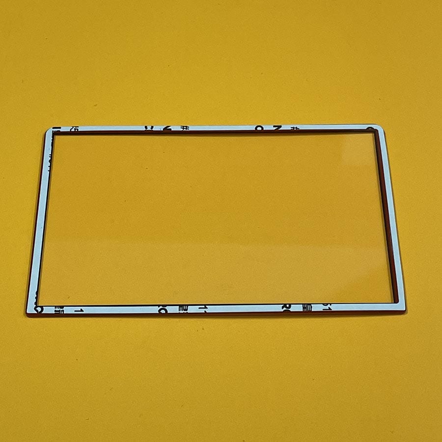 Alternative view of Glass Top LCD Screen Protector For New 3DS XL – Red – Brand New