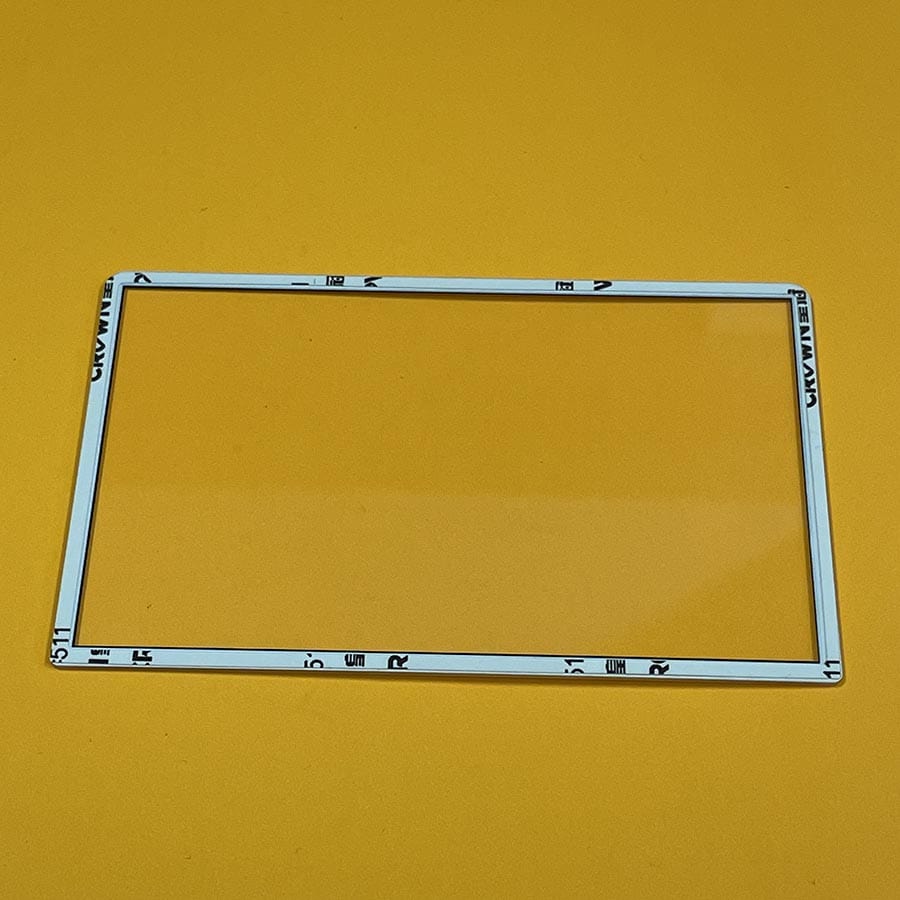 Alternative view of Glass Top LCD Screen Protector For New 3DS XL – White – Brand New