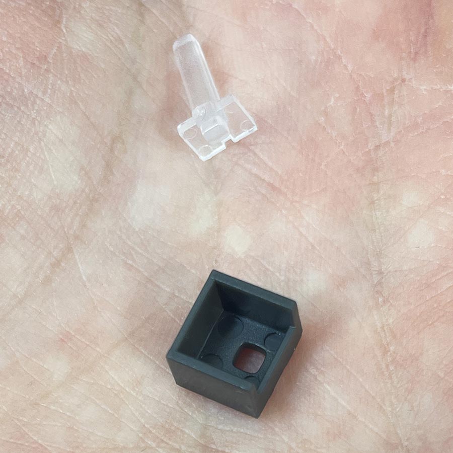 Hinge Lock & LED Light Diffuser Set for New Nintendo 3DS XL