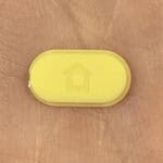 Home Button for New Nintendo 3DS XL – Yellow – Replacement Button – Brand New (3rd Party)