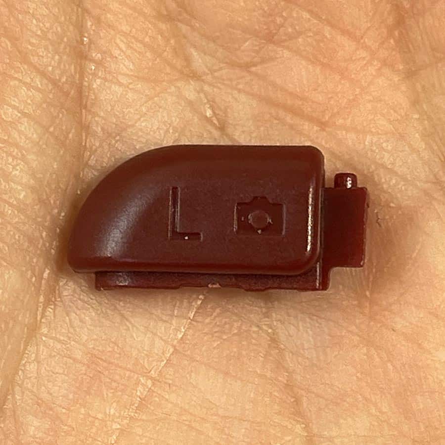 Left Shoulder Button for New Nintendo 3DS XL – Red – Replacement Button – Brand New