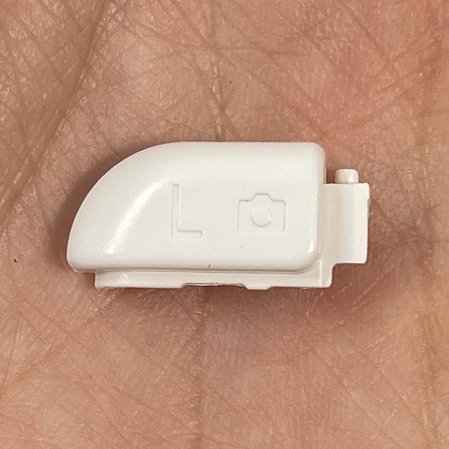 Left Shoulder Button for New Nintendo 3DS XL – White – Replacement Button – Brand New